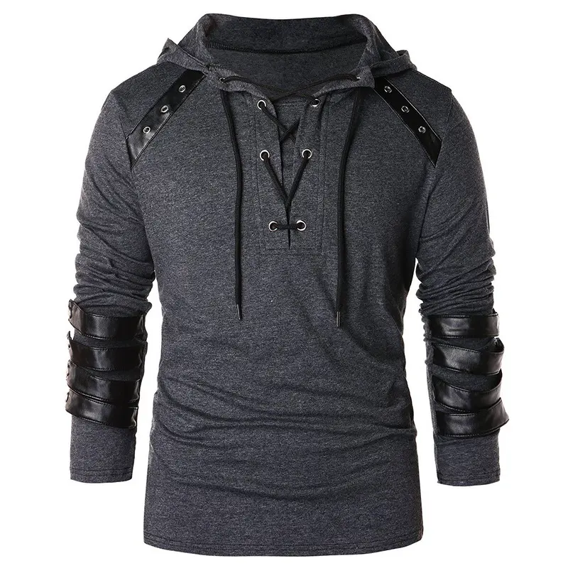 Hooded Long Sleeve T-Shirt Fashion