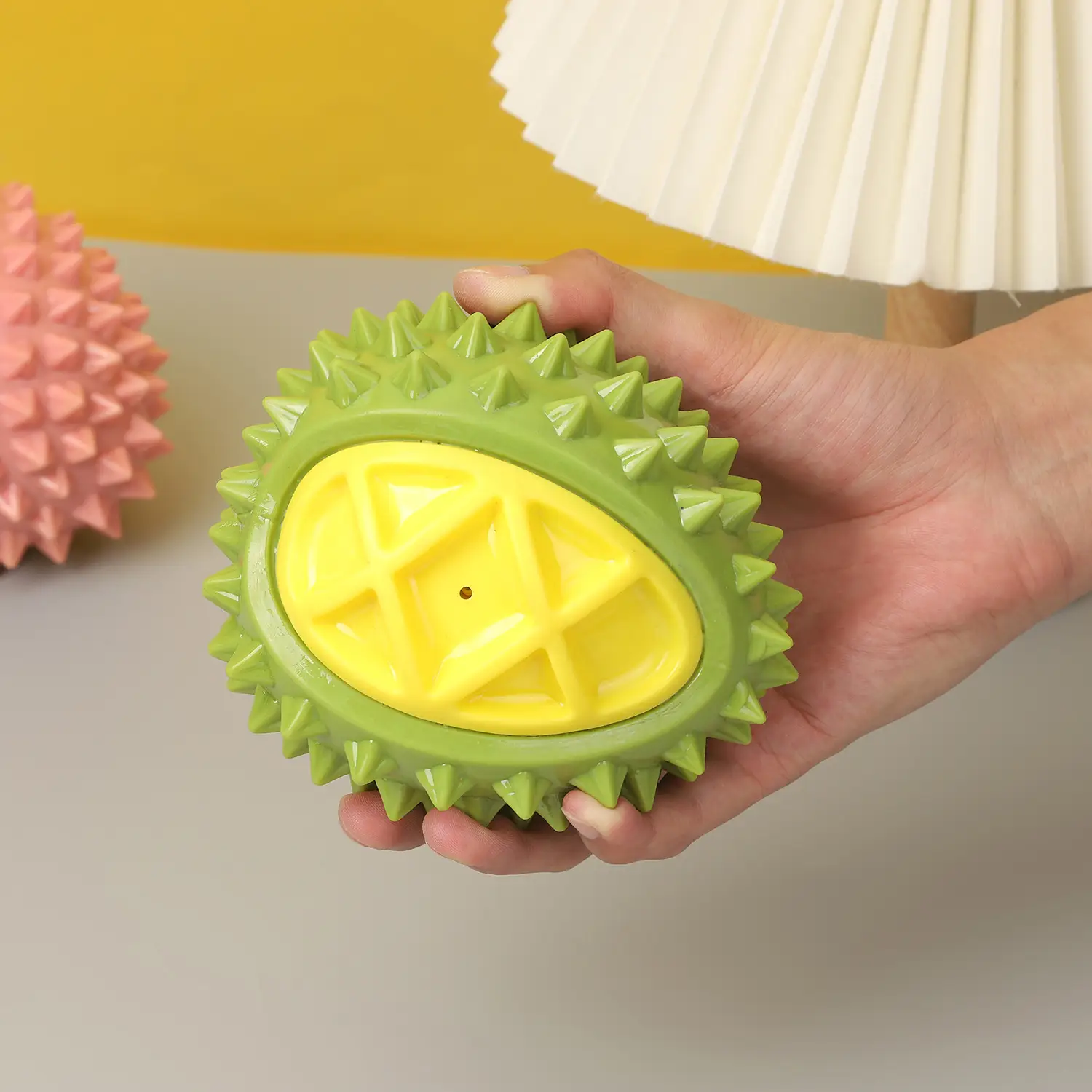 Durian Shaped Sounding Chew Toy