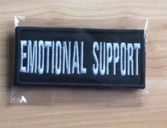 Embroidery Badge Embroidery Cloth Patch Cloth Sticker Velcro Letters - 4 Style - View 1