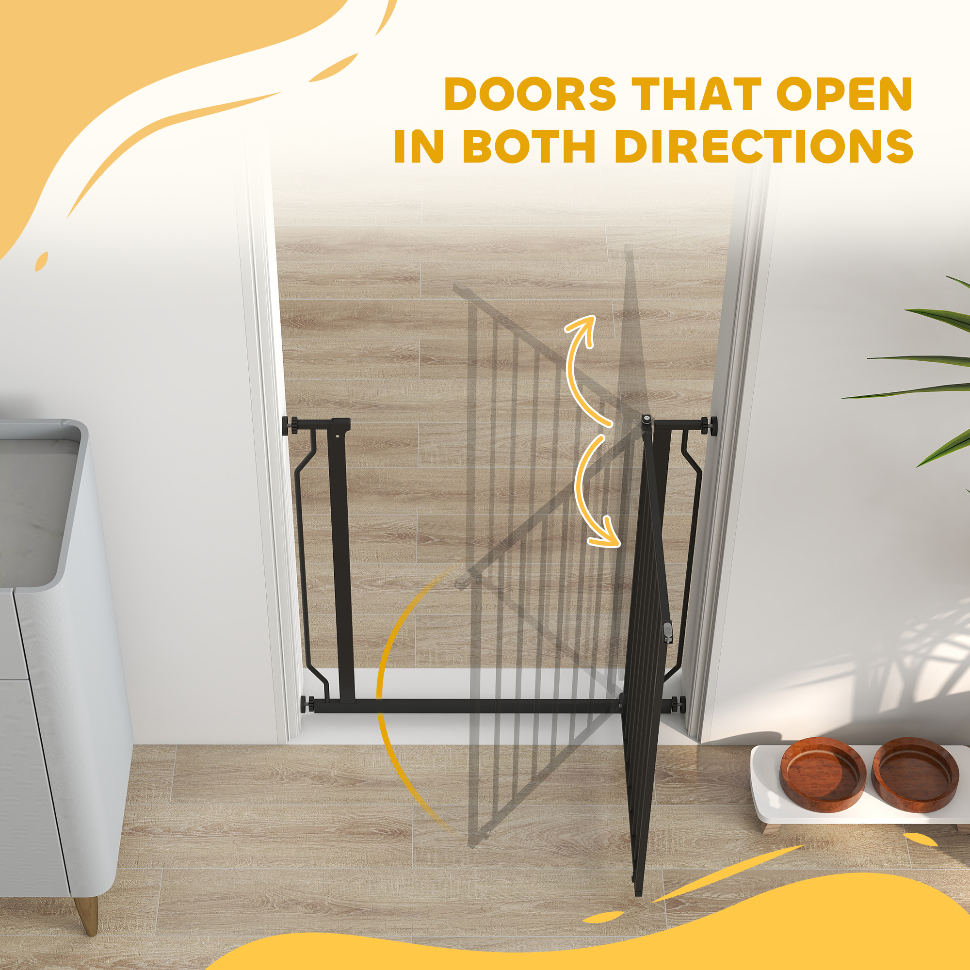 Ultra Wide Pet Safety Door With Pressure Device, Suitable For Doorways — image 10