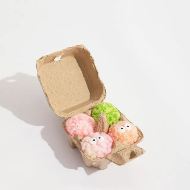 Eco friendly Carton Pack Dog Toy With Built in Bell Four Packs - Shop at LoveMi