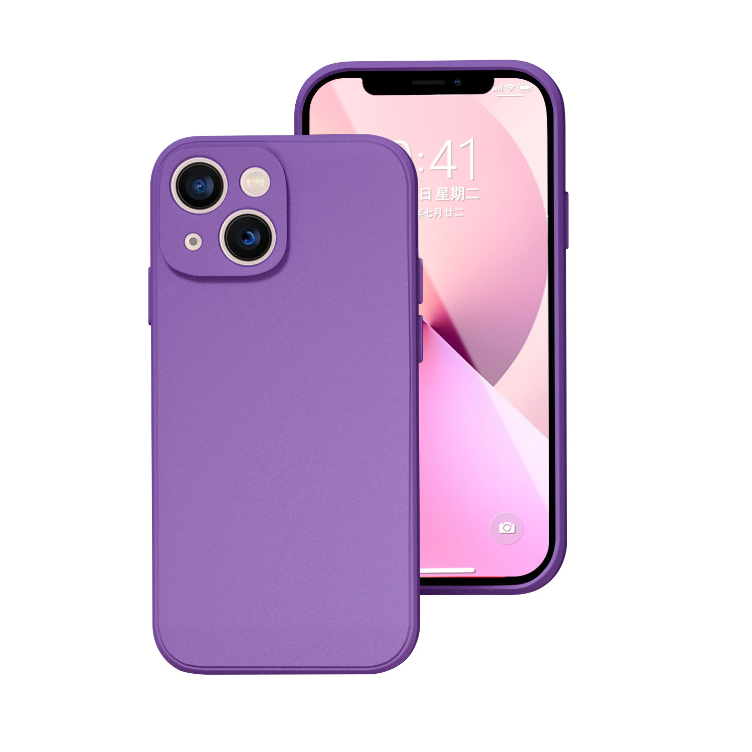 Solid Color Tpu Soft Shell Frosted Protective Cover - Image 6