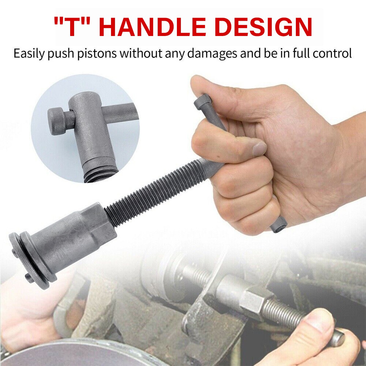 23x Auto Car Universal Disc Piston Caliper Brake Rewind Wind Back Tool Kit Set - Image 2