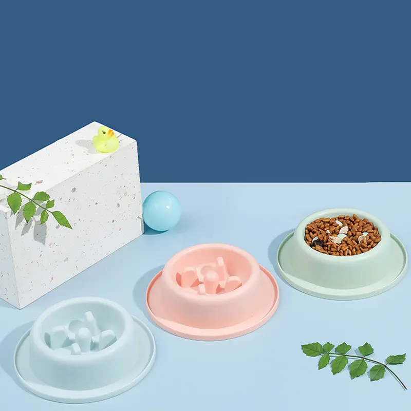 Pet Slow Food Bowl Anti-choking Apparatus