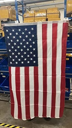 USA Flag 3x5Ft Heavy Duty Outdoor Flag. we ship only inside the US, USPS First Class Package 2 Day Handling , 2-5 Day Shipping. 3'X5' ft American Flag US USA Country Flags, EMBROIDERED Stars, Sewn Stripes, Brass Grommets by KT Deals Product Features Made 