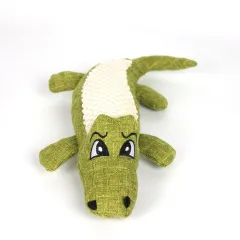Plush Pet Toy Bite Resistant Simulation Squeaky Dog Toys For Small Medium Large Dogs Puppy Molar Biting Chew Toy - Green - View 1