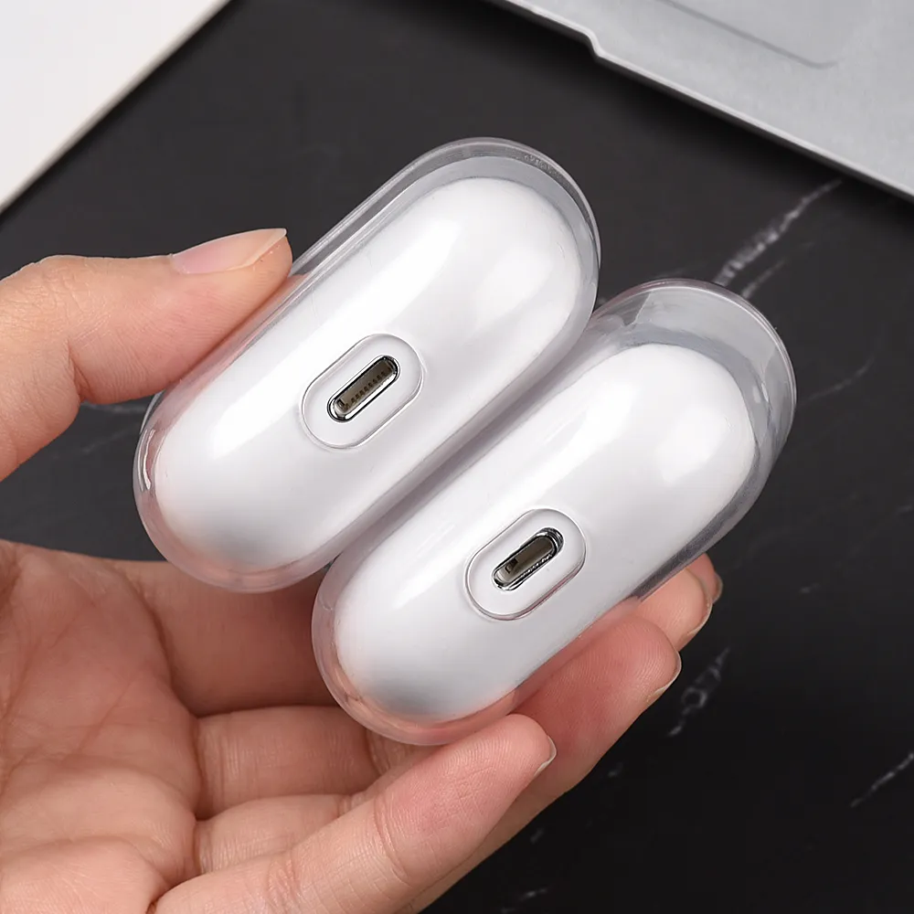 Transparent Case For Airpods 2 3 Pro 1 Case PC Clear Earphone Cover For Air Pods Pro 2 3 1 Earpods Case Charging BOX Shell – image 3