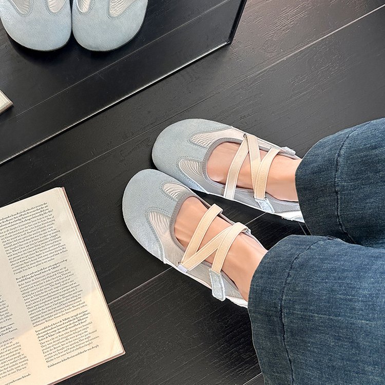 Women's Ballet Mary Jane Shoes, 2026 Spring & Summer New Arrival, Fashion Breathable Casual Sneakers