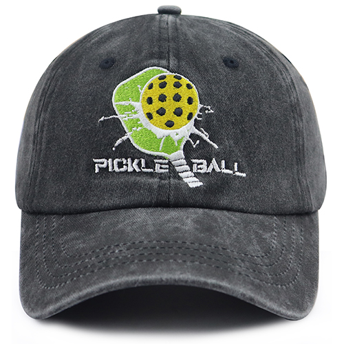 2pcs Pickleball Baseball Cap For Women Men, Embroidered Pickleball Paddle Hat, Vintage Cotton Hat For Outdoor Sports — foto 3