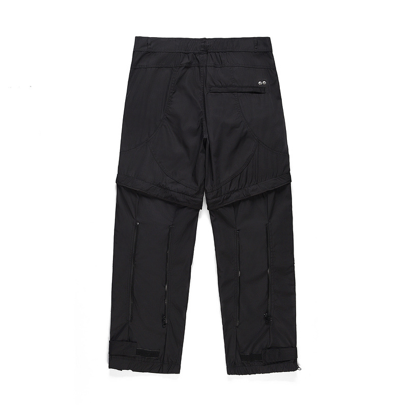 Title 7, Multi Pocket Detachable Panel Zip Nylon Trouser...