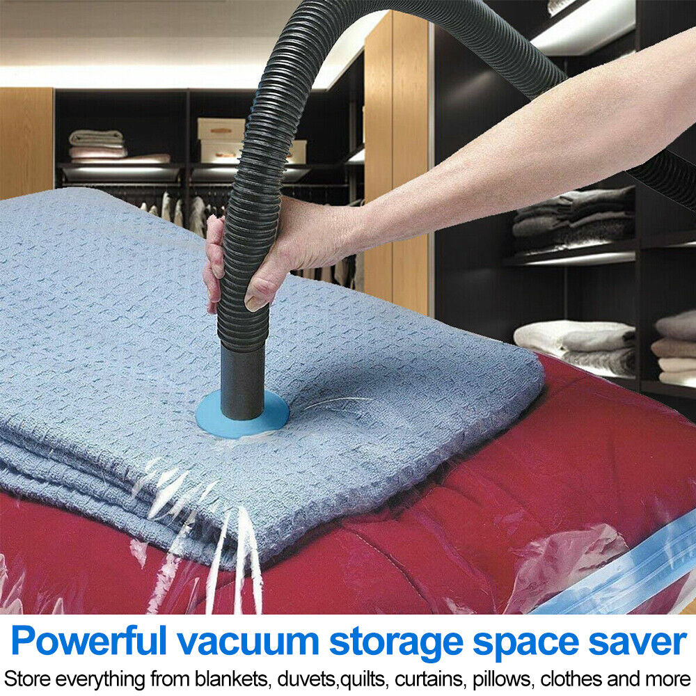 12 X Solid Vacuum Storage Bags, Space Saving, Vacuum Saving, Large Vacuum Storage Bags