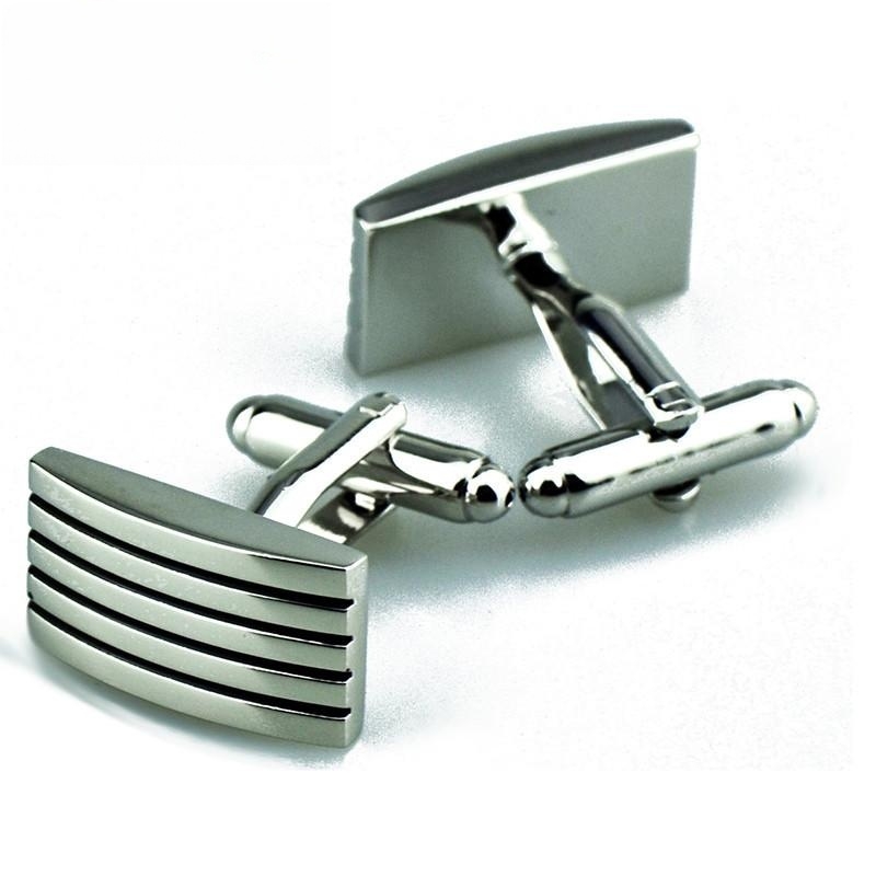 Metal Cufflinks French Shirt Cuff Buttons — foto 8