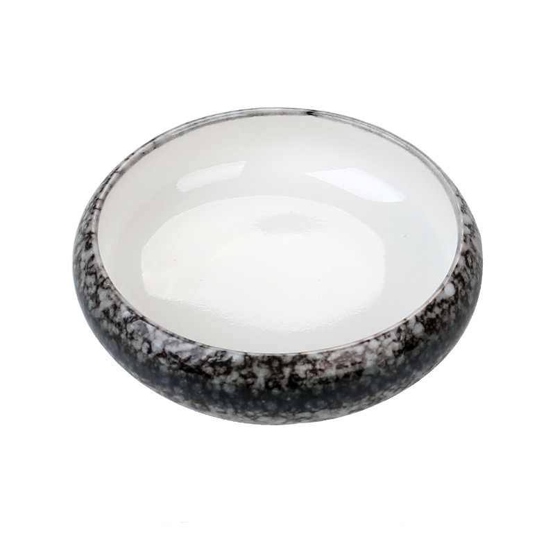 Title 2, Home Ceramic Japanese Round Snack Plate