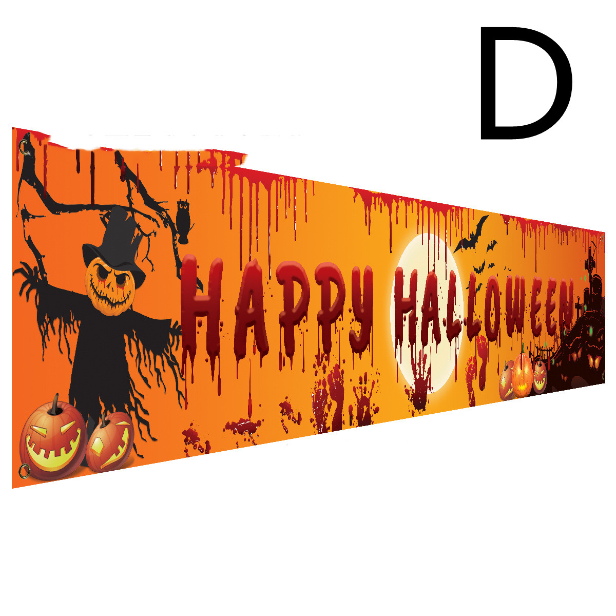 Halloween Theme Party Decoration Banner (A-250x48cm)