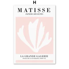 Matisse PosterArt Gallery Living Room Decorative Canvas - H - View 1