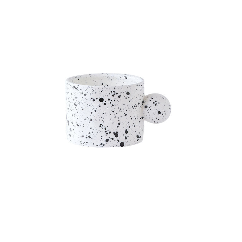 Title 2, Creative Handmade Splash Ink Mug Ceramic Cup An...