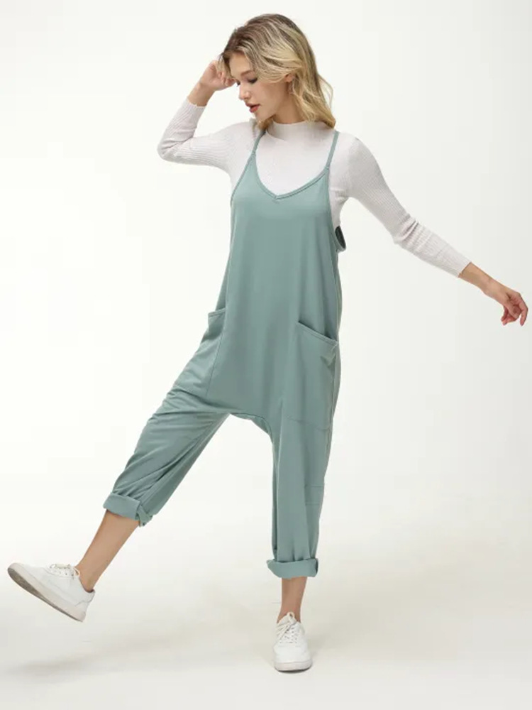 Versatile And Slim Women's Casual Wear Jumpsuits - Image 4