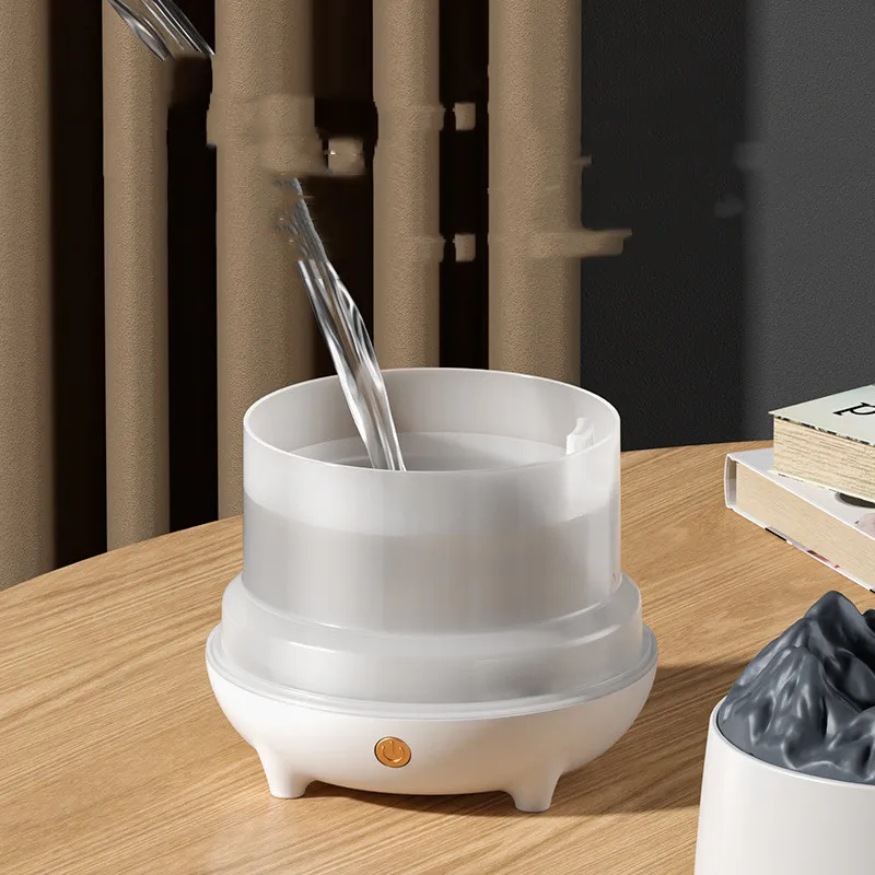 New Volcano Humidifier Flaming Mountain Aromatherapy Machine Volcano Diffuser Home Fog Volume Creativity – image 4