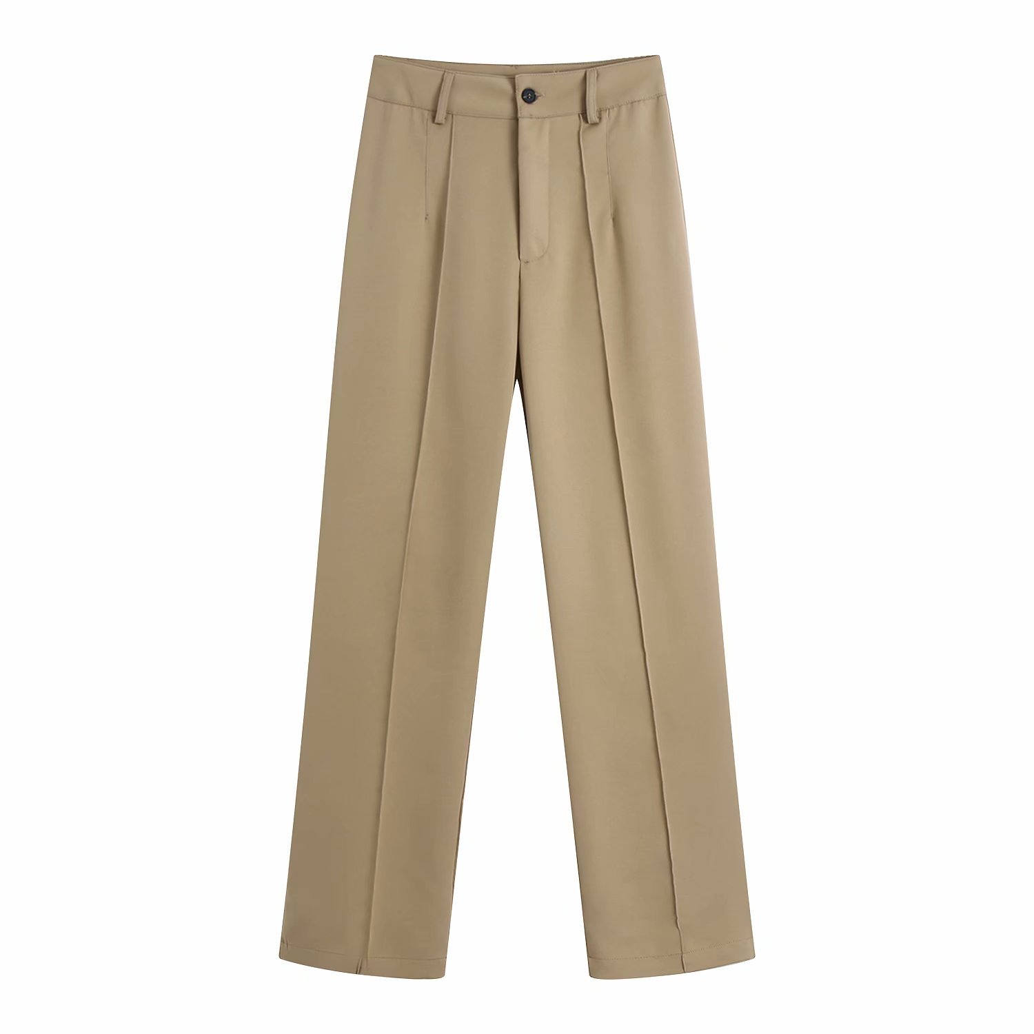 Title 9, Temperament Double-breasted Suit Straight Trousers