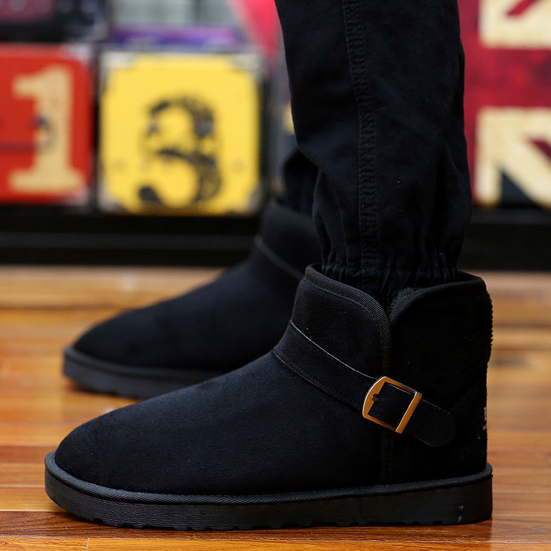 Title 8, Botas de nieve de invierno para hombre con forr...