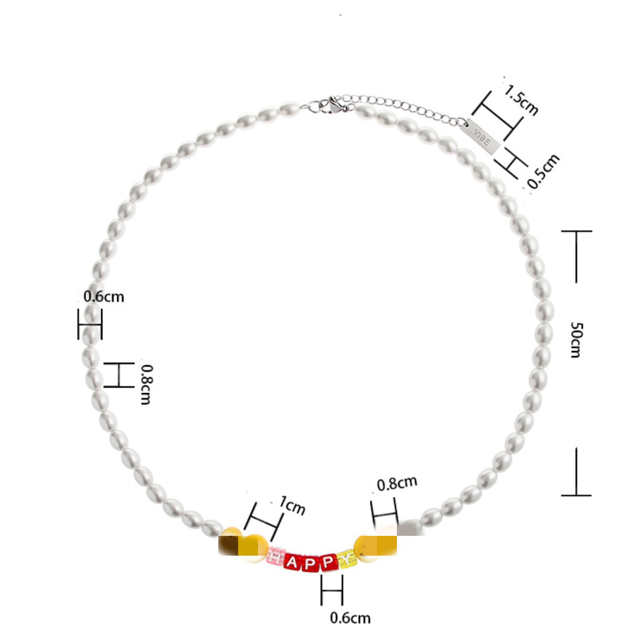 Fashion Pearl Necklace Handmade Beading