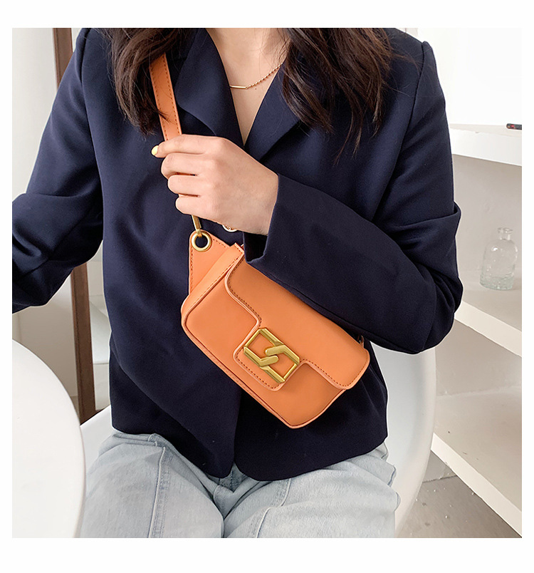 Title 2, One-shoulder Messenger Small Square Bag