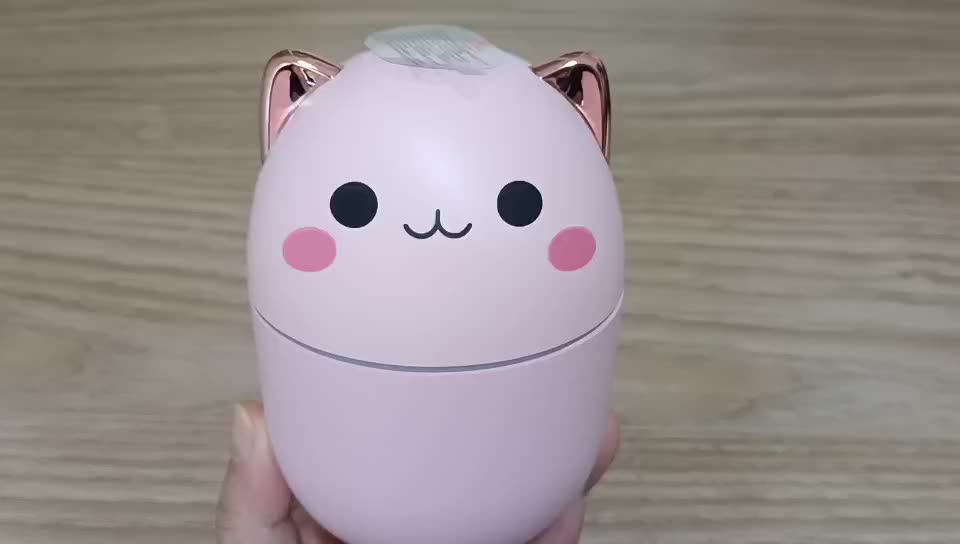 Title 1, Hot Sale 250ml Cute Cat Air Humidifier Diffuser...