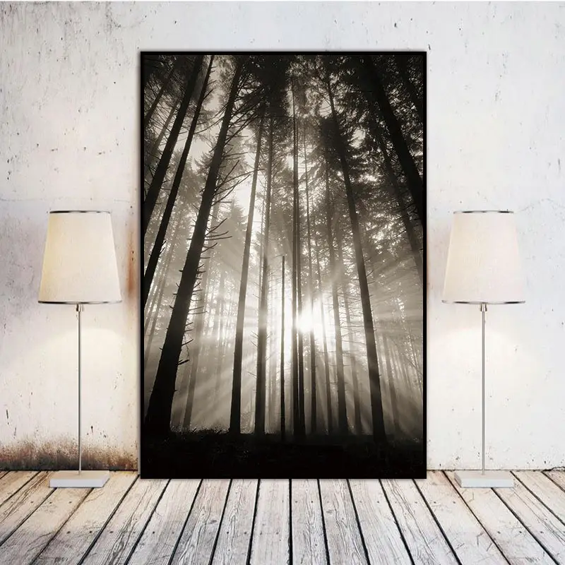 High Definition Home Decoration Spray Canvas Painting