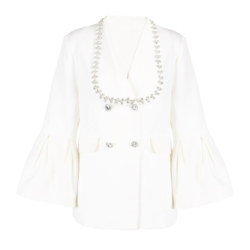 Title 3, White Suit Jacket Women