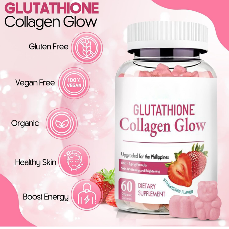 Glutation Colagen Gummies Glow