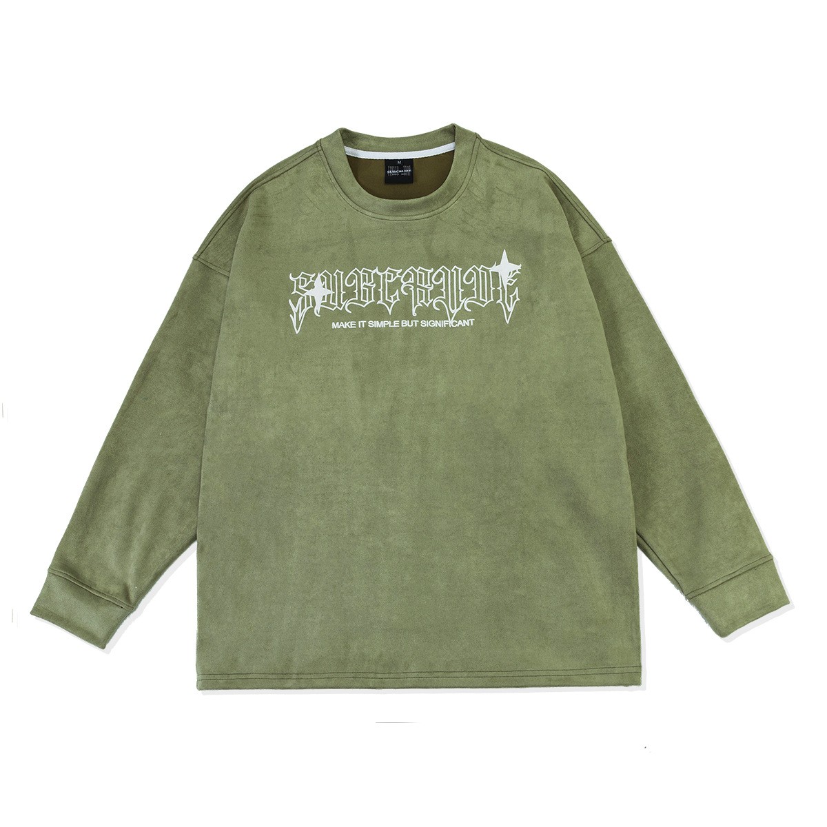 T-shirt Loose Casual Sweater For Men And Women In High Street