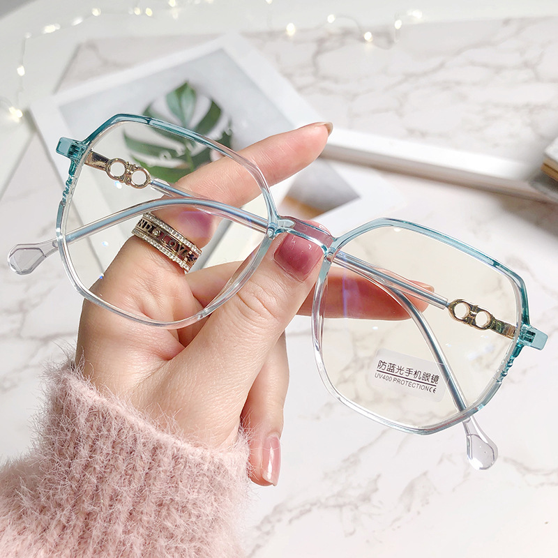 Korean Fashion Style Plain Net Red Glasses Frame - Image 4