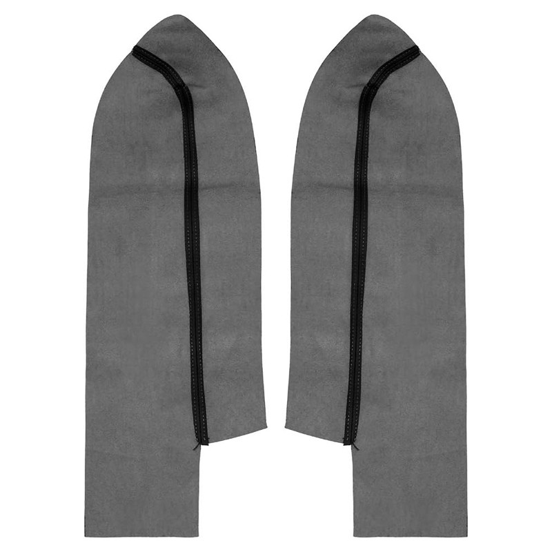 2Pcs Front Door Panel Armrest Leather Trim Cover For - CRV B — image 5