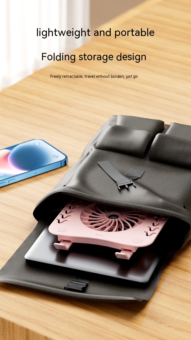 Portable Lifting Folding Base Notebook Radiator - Image 6