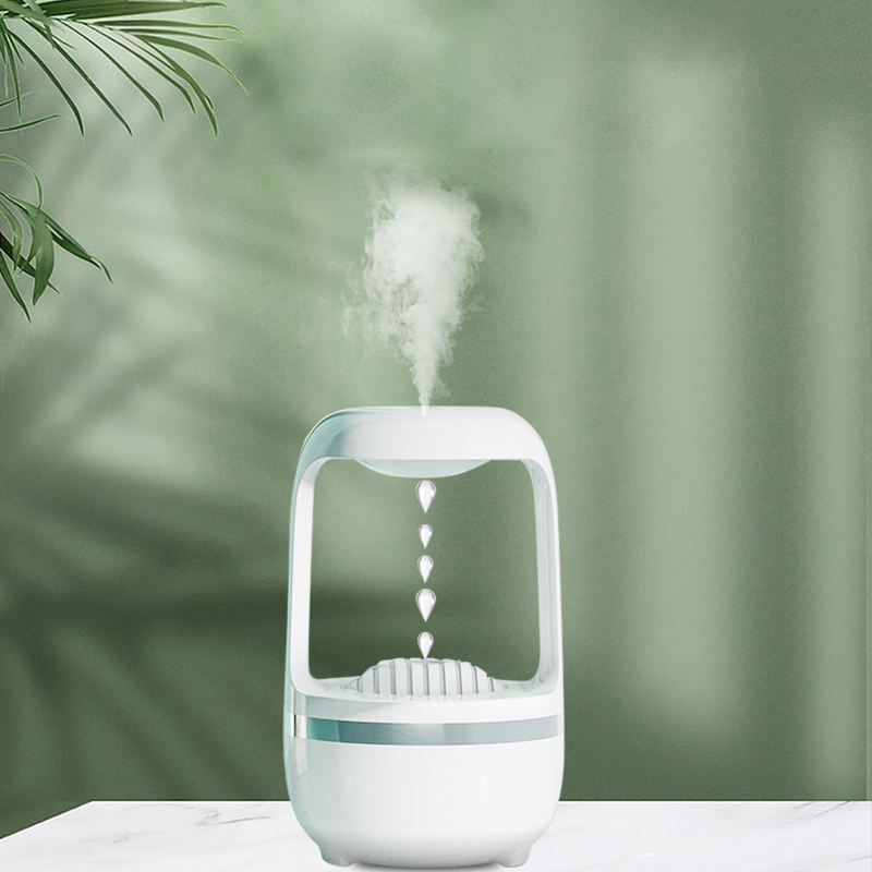 Anti Gravity Humidifier Water Drop Backflow Aromatherapy Machine Large Capacity Office Bedroom Quiet Heavy Fog Household Sprayer — foto 6