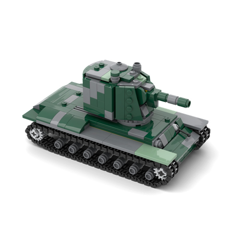 Title 1, KV-2 Tenk Teške Dužnosti Model MOC-137385 Sasta...