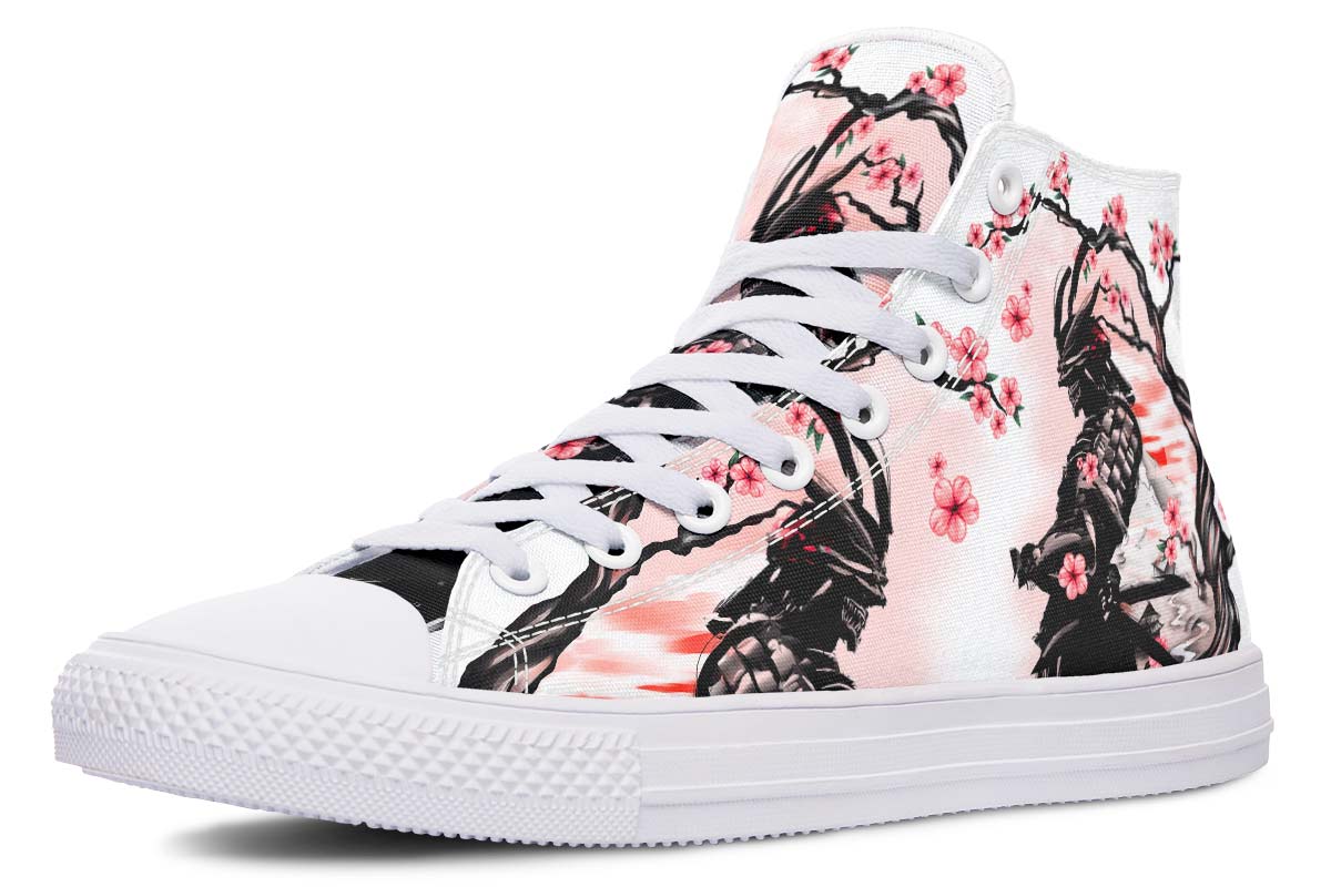 Printed Couple High-top Canvas Shoes