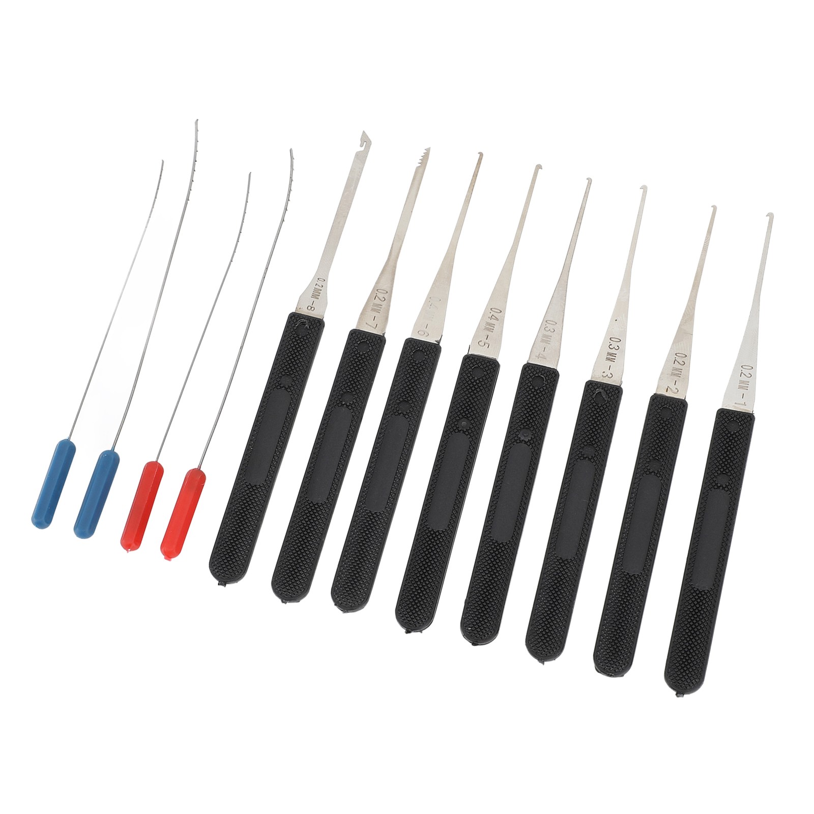 12Pcs Key Extractor Set Broken Pick Tool Kit For Easy Repair