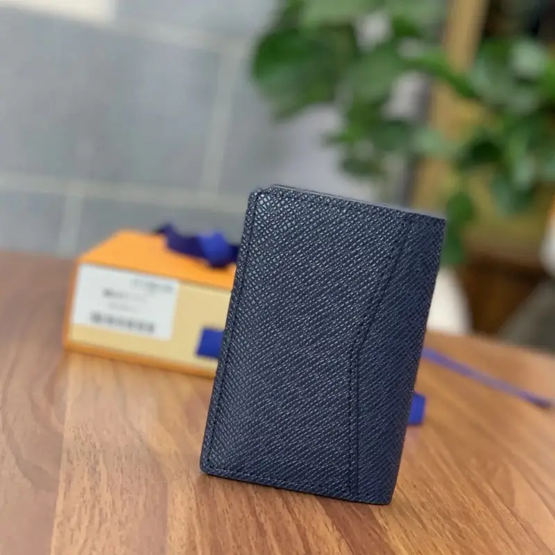 Genuine Leather Card Holder Ultra-thin Multi-card-slot Clamp