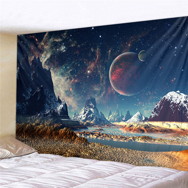 Rectangular Plush Wall Tapestry, picture 8 of 12