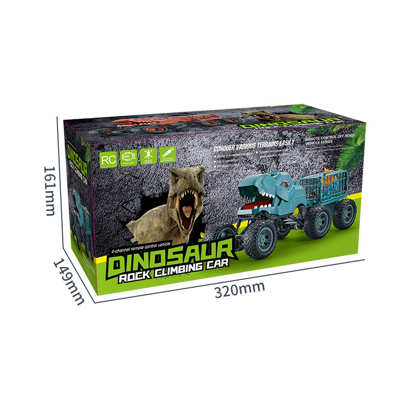 Title 12, Vier-Wege-Fernbedienung Dinosaurier Offroad-Kle...