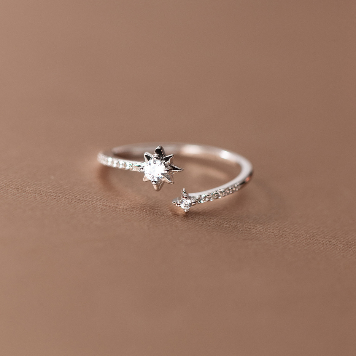 Fashion Diamond Ring New Product Gemini