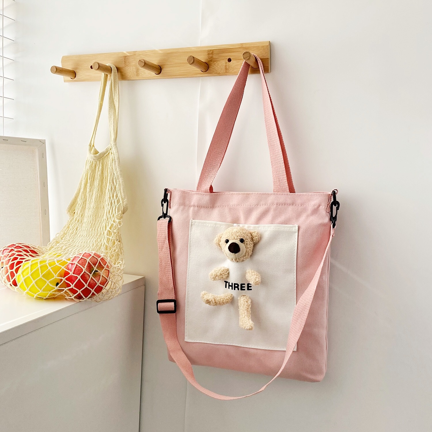 Crossbody One-shoulder Large-capacity Canvas Bag