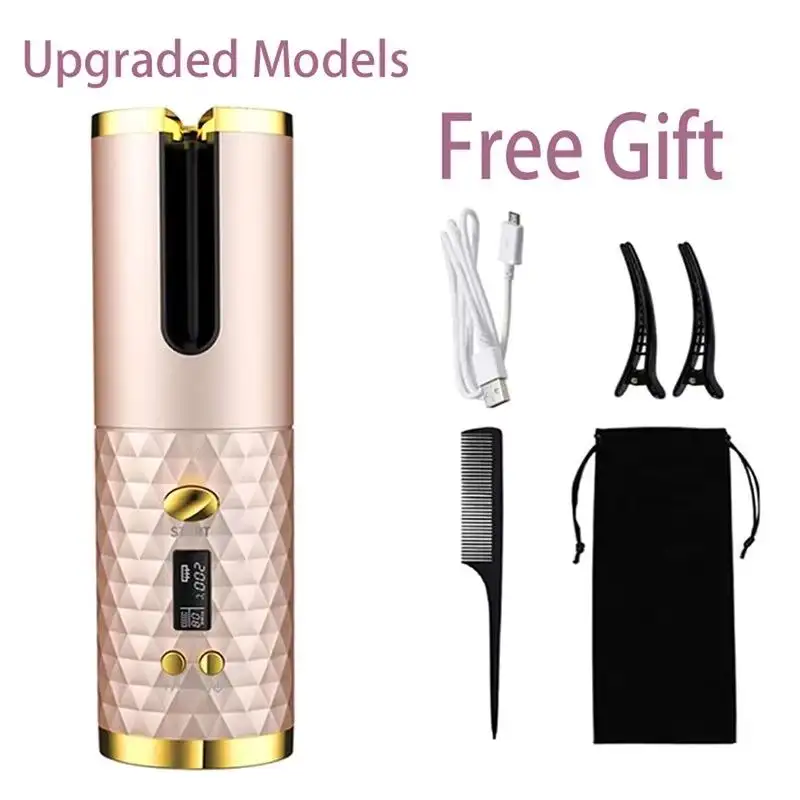 USB-powered Wireless Automatic Curler