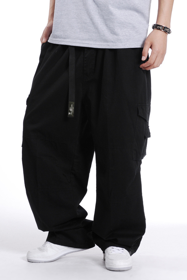 Men's Fashion Loose Multi-pocket Overalls