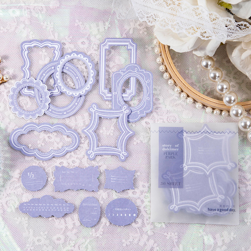 Retro Hand Account Material Decorative Sticky Notes