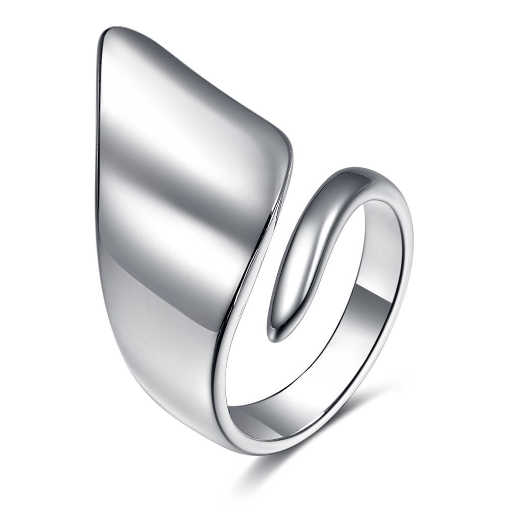 Simple Geometric Personality Index Finger  Ring Set With The Same Accessories Set