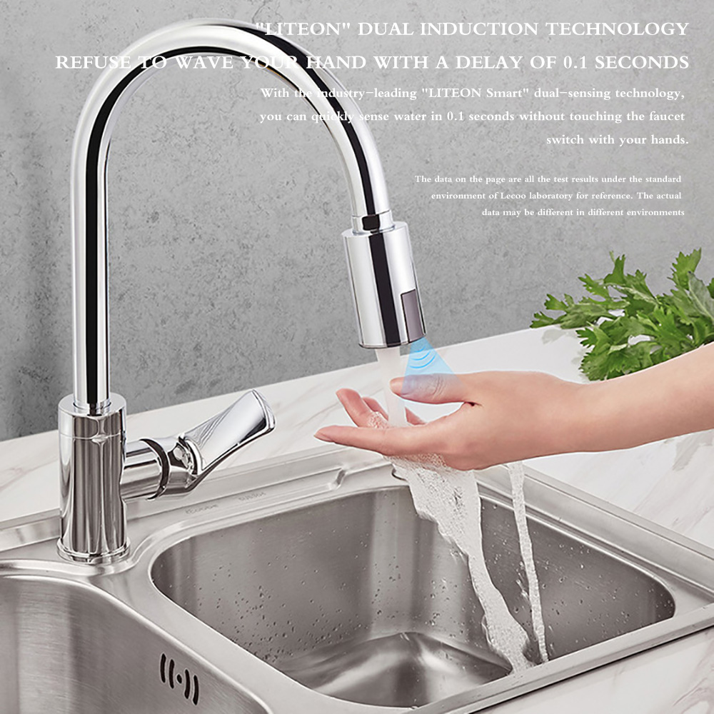 Title 5, Smart hot and cold sensor faucet infrared sensor