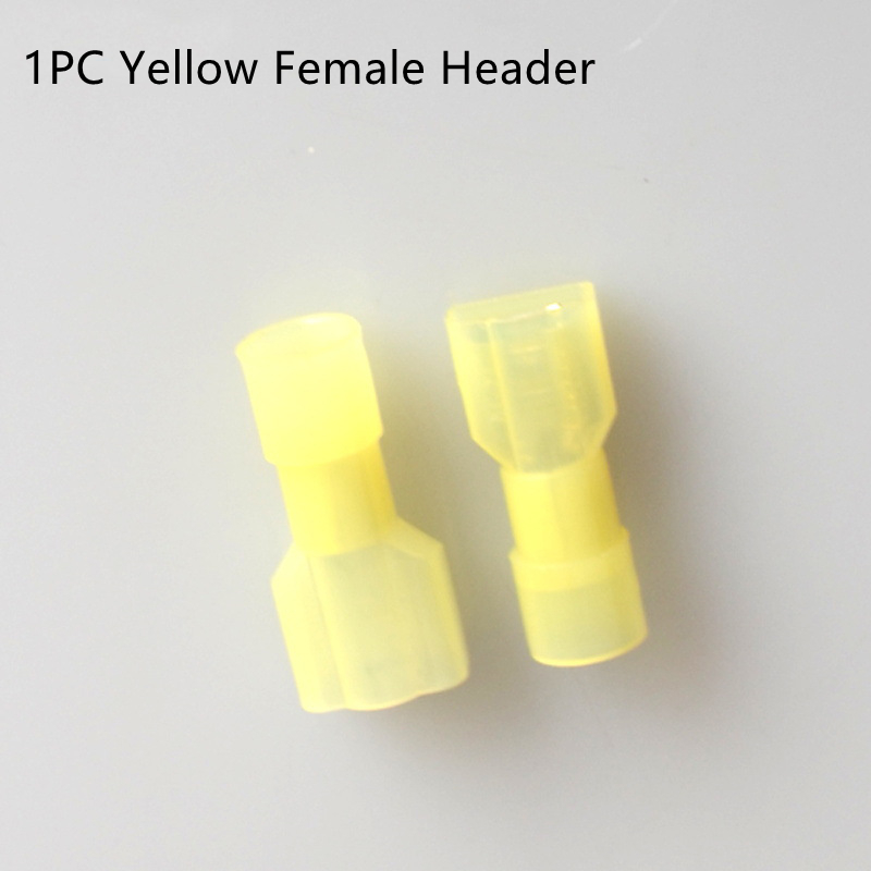 1PC Yellow Female Header