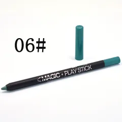 12 Colour Eyeliner Pencil Pearl Eyes Lying Silkworm - 6Style - View 1